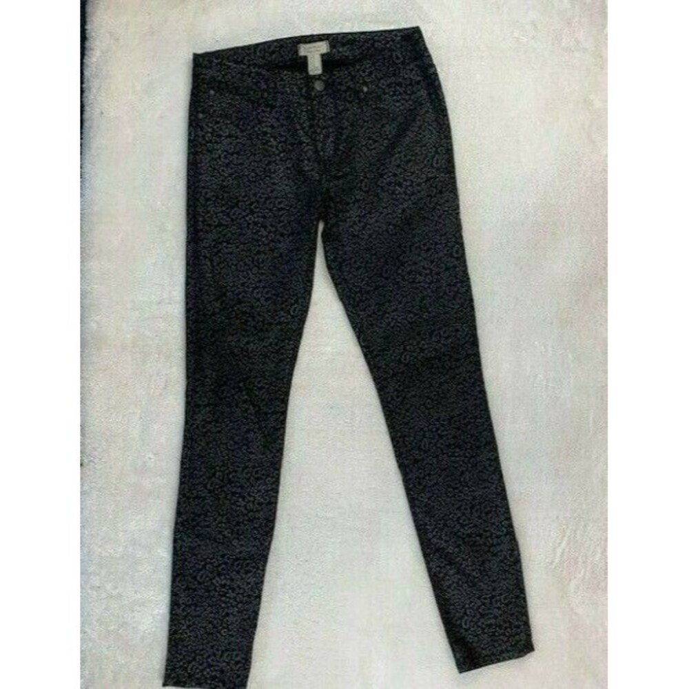 Forever 21 Size 26 Leopard Pattern Womens Jeans Leggings Stretch Skinny